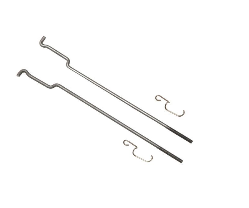 Door Lock Rods with Clips, Sedan/Wagon.