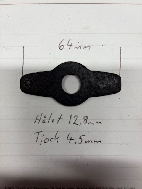 Hållare Bromsbackar