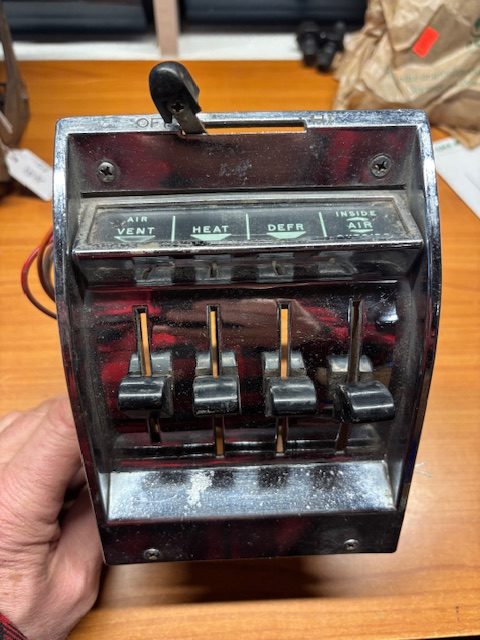 Heater control / Vent -57