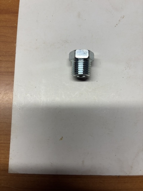 Nippel Bromsrör mässing 9/16" -18