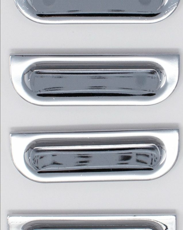 Fender Louvers  Chrome