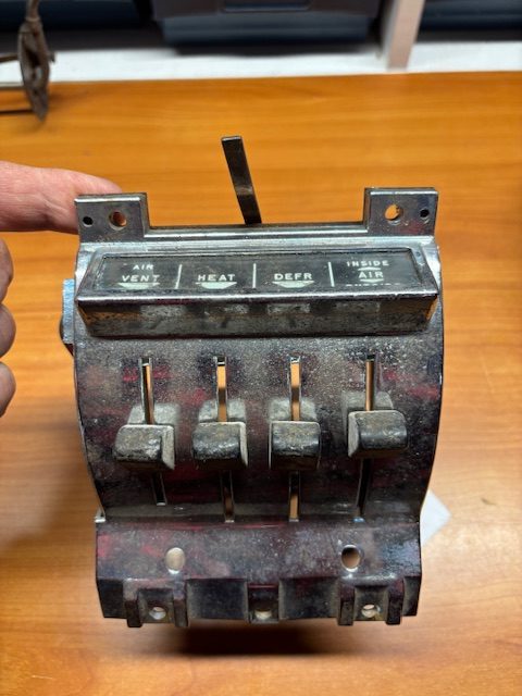 Heater control / Vent -57